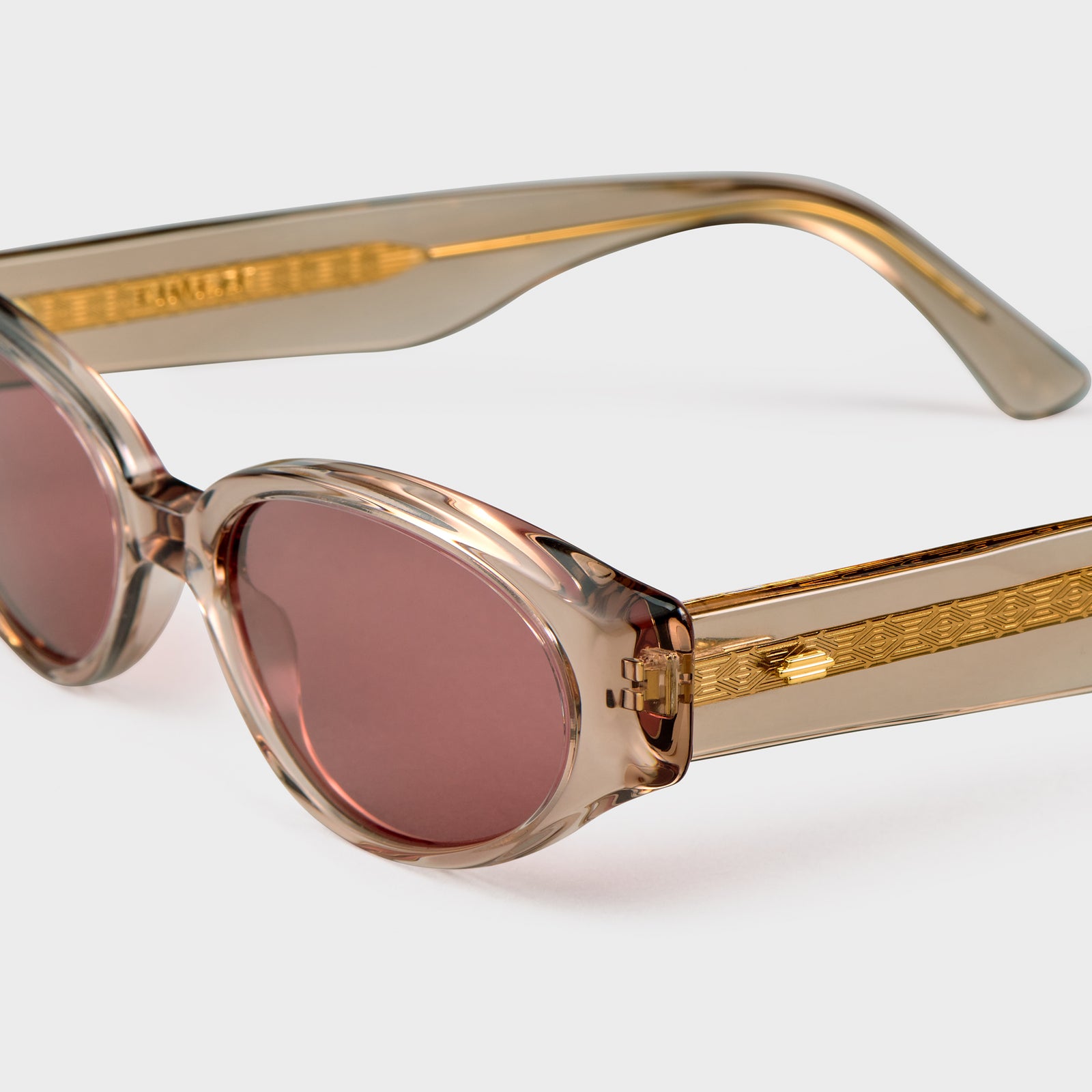 Kimeze Gabriel Unisex Yellow Sunglasses KIMEZE Gabriel Acetate Cat-Eye Sunglasses | Neiman Marcus main image 2