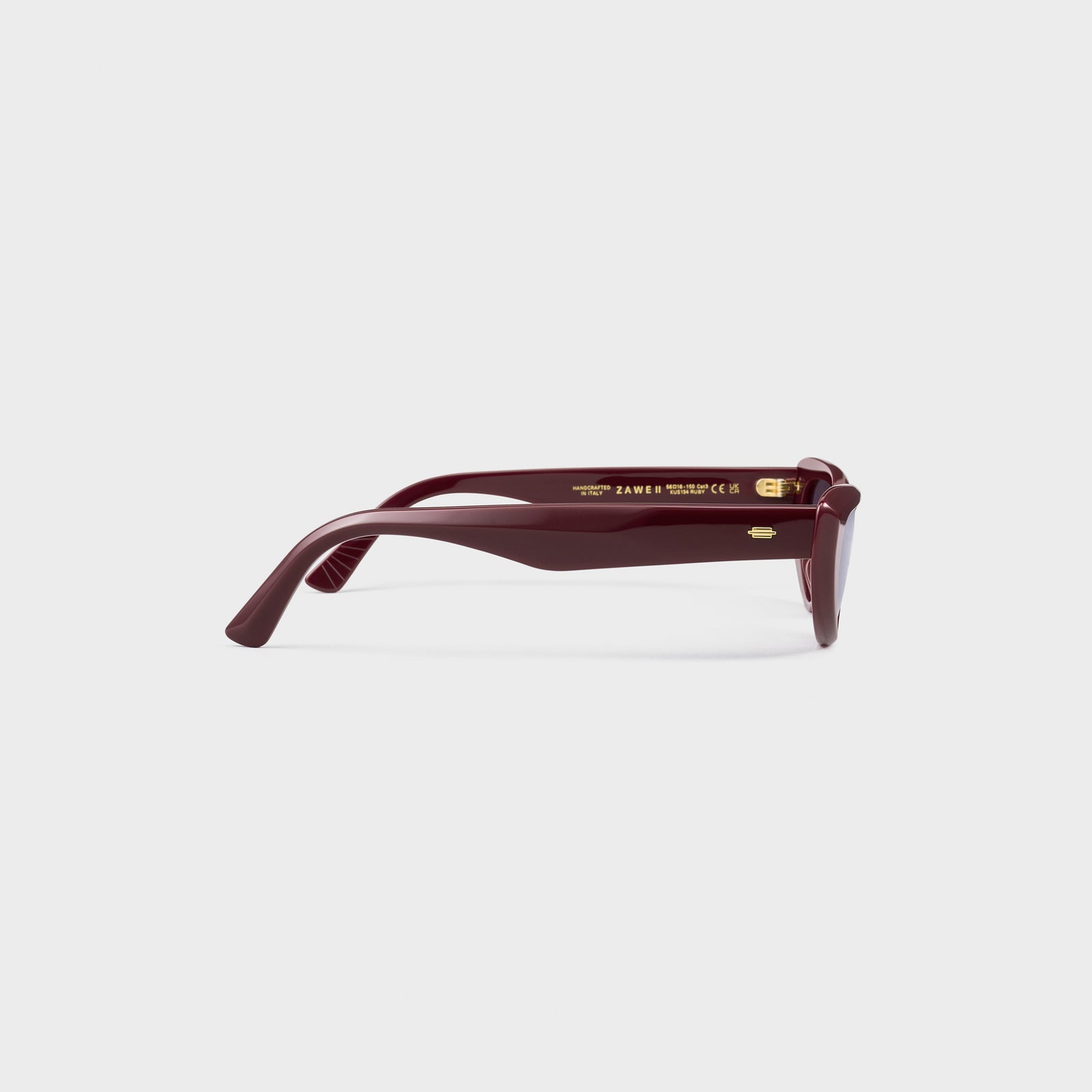 ZAWE II in Ruby Red | KIMEZE | Unisex Luxury Sunglasses