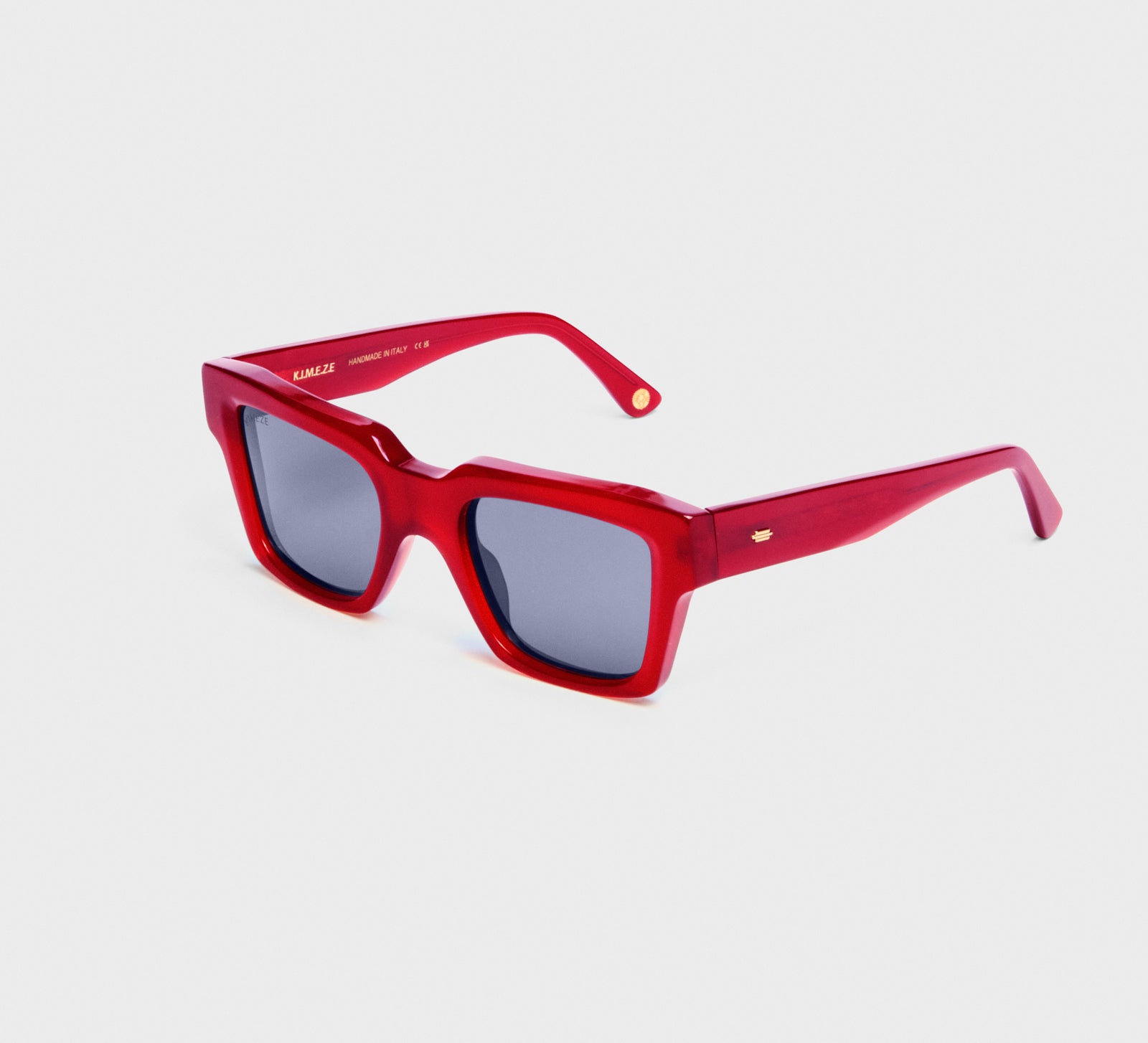 MAHI in Transparent Red | KIMEZE | Unisex Luxury Sunglasses