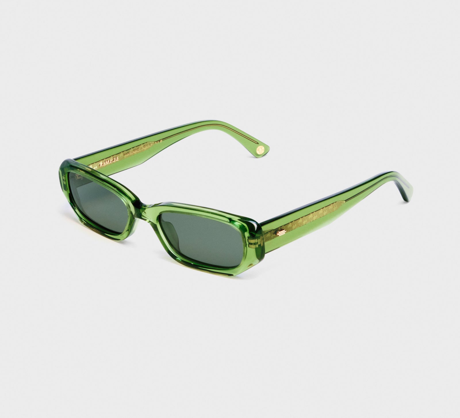 ORÉ in Transparent Olive Green | KIMEZE | Unisex Luxury  display picture 2